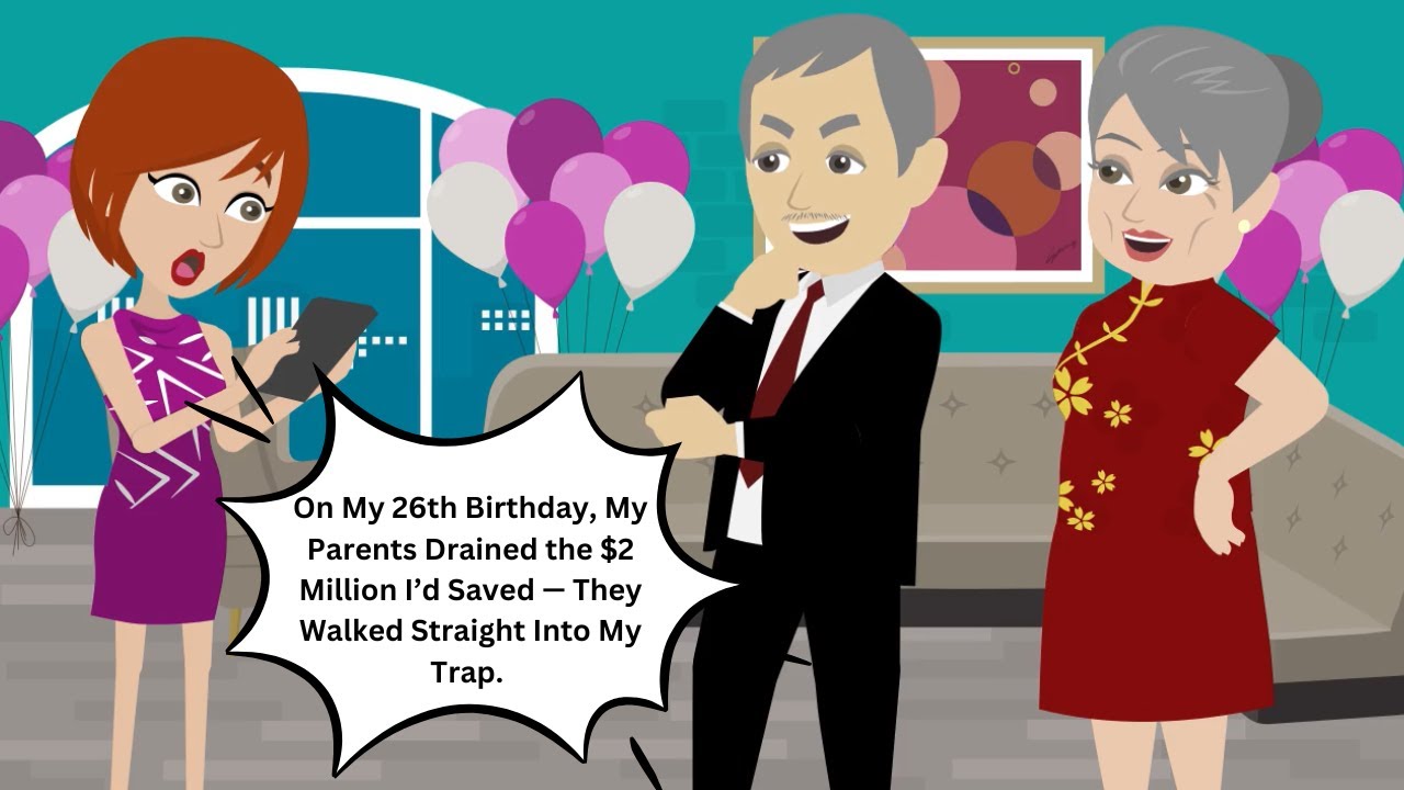 On My 26th Birthday, My Parents Drained the $2 Million I’d Saved — They Walked Straight Into My Trap