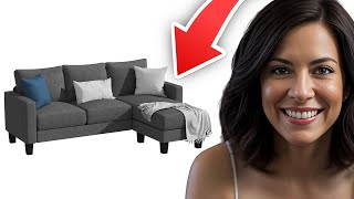 Homall Convertible Sectional Sofa Couch Review 2024: Best for Small Spaces