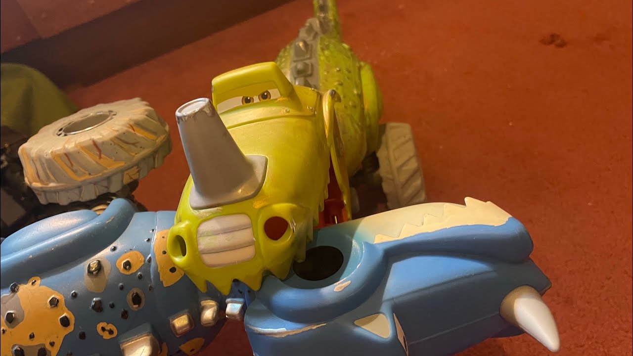 Disney Cars Mattel Spinocrankshaftorex Custom!