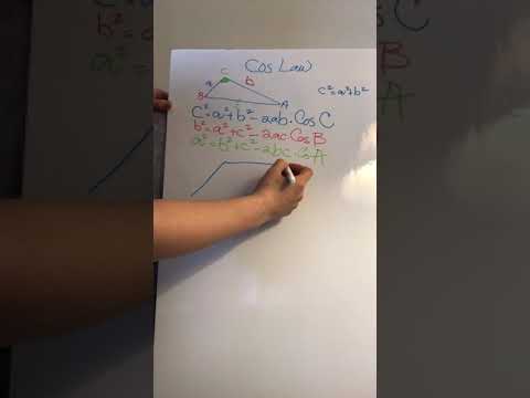 Tech math - cos law - lesson