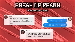 | Fake BREAK UP | PRANK | SAKUATSU, KUROKEN + KAGEHINA | screenshot 3