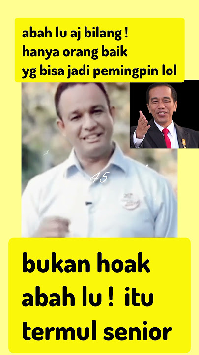 only good people like Mr. Jokowi can be leaders #shortsviral