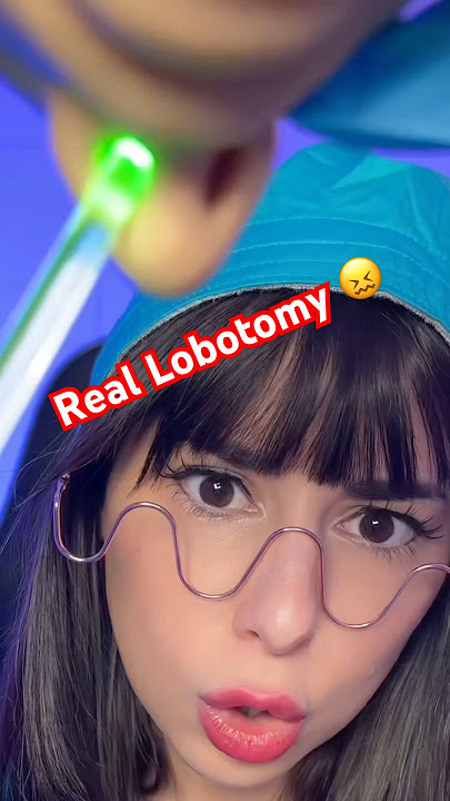 ASMR girl Doctor gives you a LOBOTOMY 🧠😖 #asmr #shorts #comedy