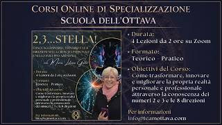 2, 3... STELLA!  I Corsi Online di Specializzazione - con Maria Letizia Gallo