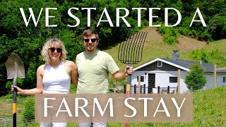 We Started a Farm Stay NC Farmstay Durrant Farms