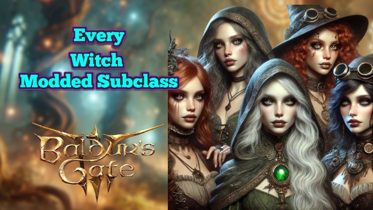 A Build for Every Witch Subclass Mod | Baldur's Gate 3 Patch 8 Builds ...