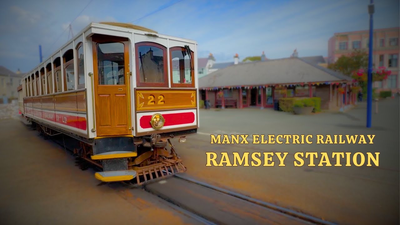 Step inside Ramsey Electric Railway Station & Tram | Manx History