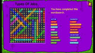 Binweevils Wordsearch Answers