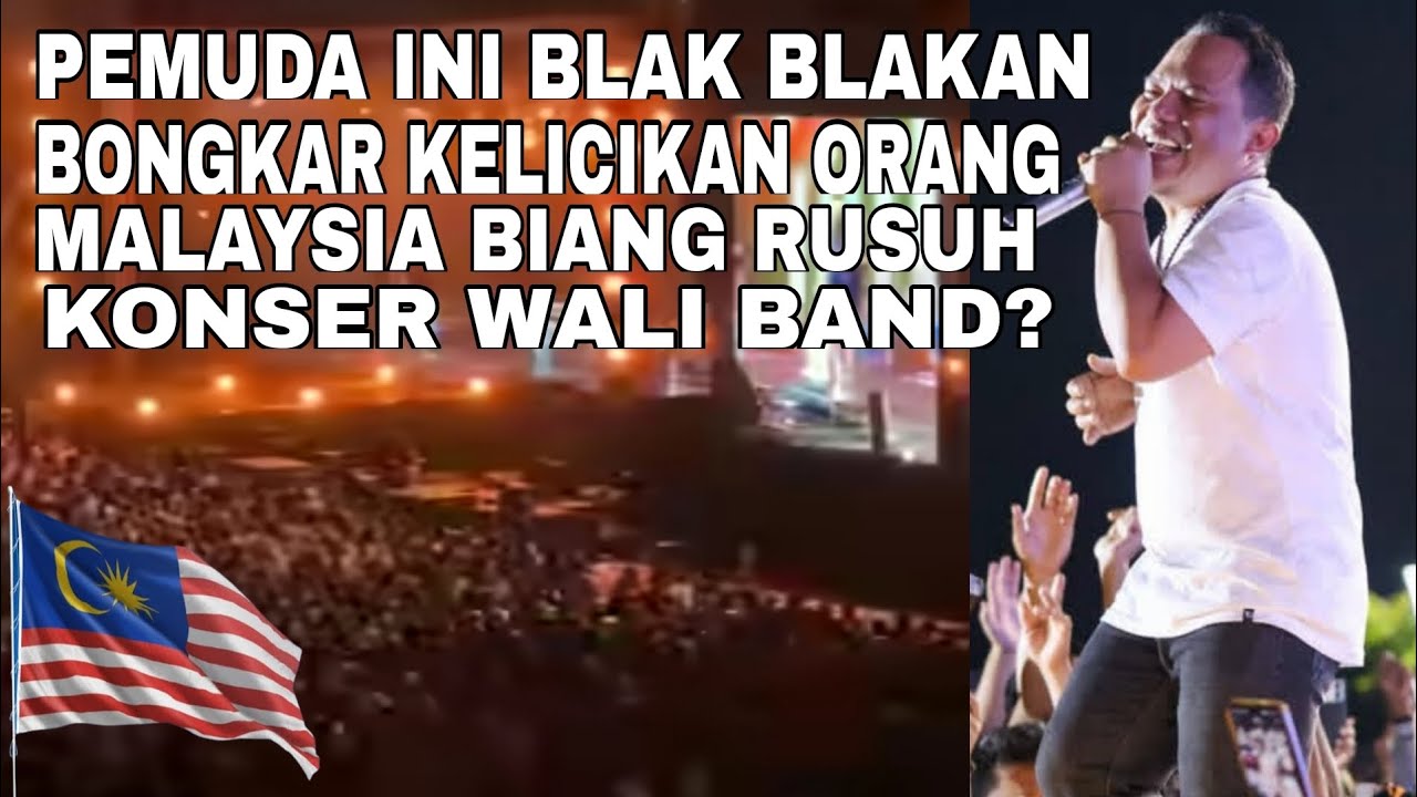Gempar Di Malaysia❗ Konser Wali Band Dibubarkan Yang Disalahkan Indonesia?