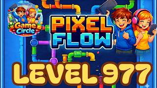 Pixel flow©  - Level 977 - solution - walkthrough Profile