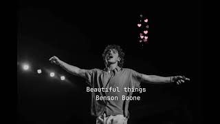 Beautiful things - Benson Boone -2024- #beautifulthings #bensonboone #music