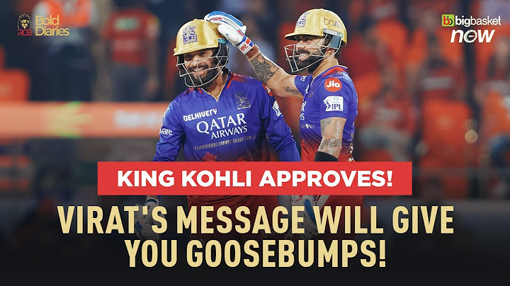 King Kohli Approves | Virat Kohli on Rajat Patidar being named RCB Captain | IPL 2025