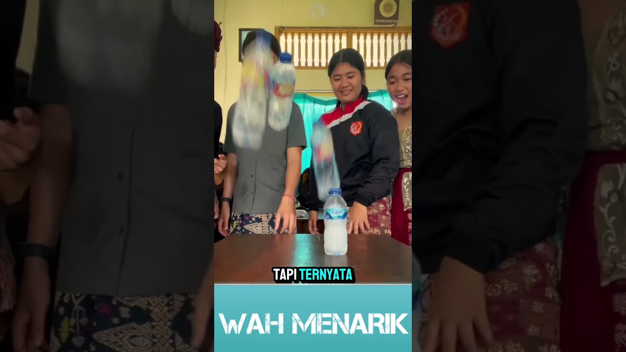 KETIKA ISENG MAIN FLIP BOTOL TAPI HASILNYA DILUAR DUGAAN