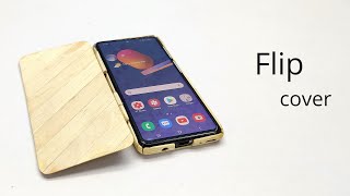 How to Make a Smartphone Flip case from Popsicle Sticks - Diy at home
