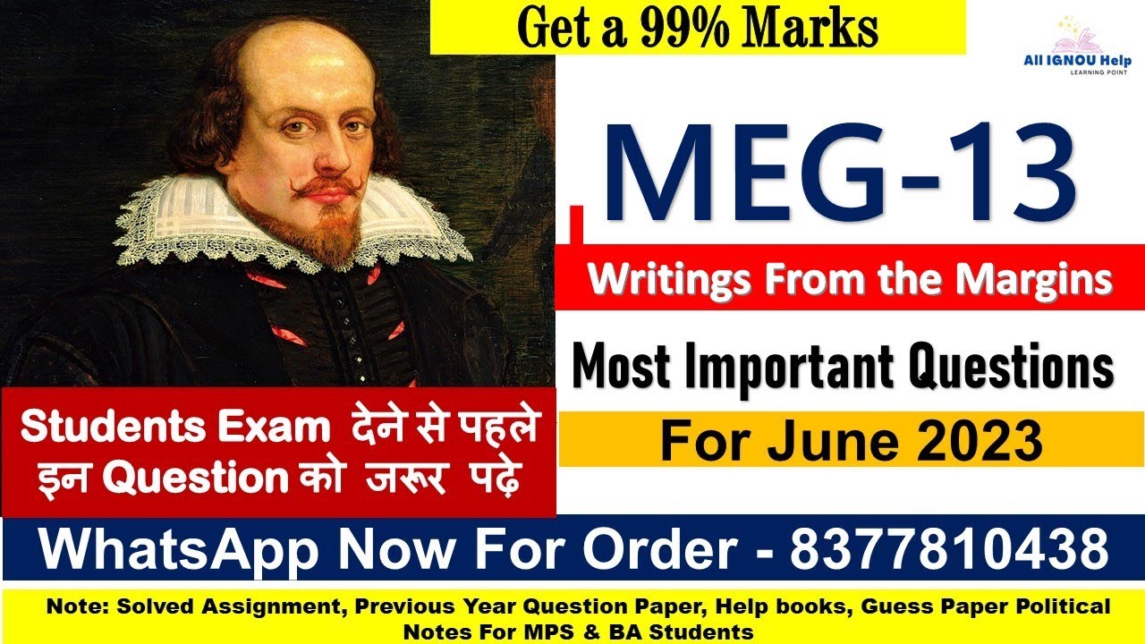 MEG-13Imp/Que|Tribal Discourse|Dalit Autobiographical|Tribal Feminism| Tribal World View|Dalit Women