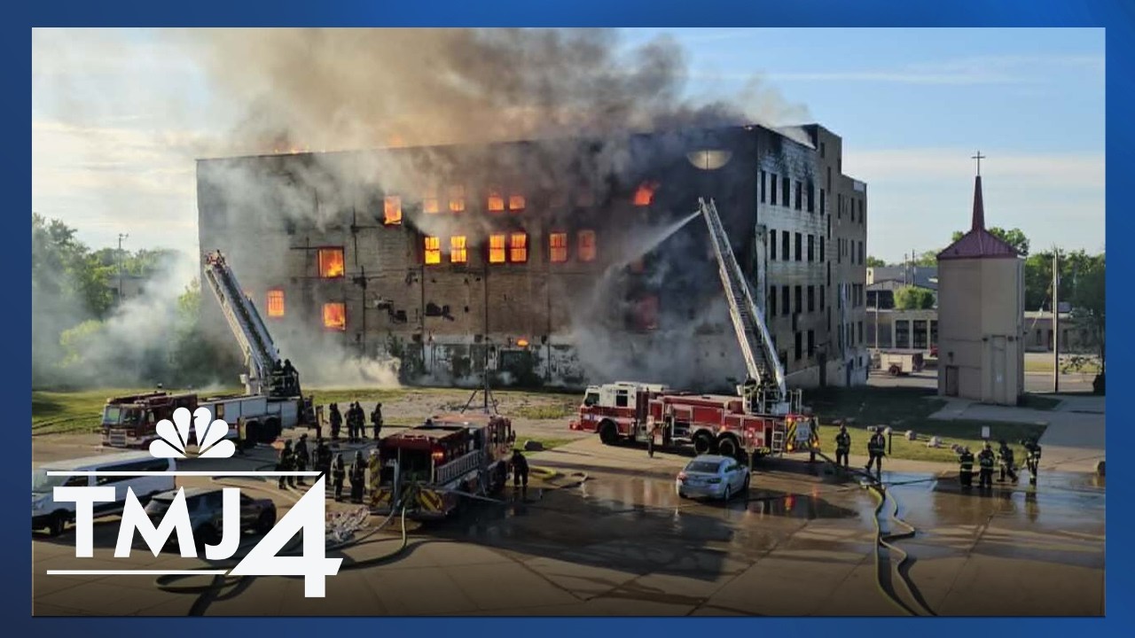 22-year-old woman arrested after a fire destroyed vacant building on ...