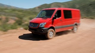 Mercedes-Benz Sprinter 4x4 Crew Van Review(Mercedes-Benz now offers a four-wheel drive version of their Sprinter van in the United States. Sprinter vans were already cool to begin with, but now that they ..., 2016-05-25T21:39:20.000Z)