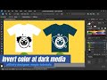 Invert Color at Dark Media - Affinity Designer Magic Tutorials - Hendi Hendratman