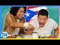 Latinos Try Puerto Rican School Lunch