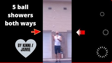 (Juggling) - three quick ones (5 ball shower PB)