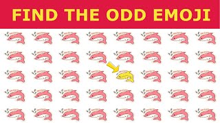 WOW ANIMALS QUIZ! HOW GOOD ARE YOUR EYES 45l Find The Odd Emoji Out l Emoji Puzzle Quiz