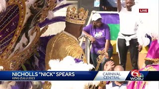 New Orleans Mayor Toasts King Zulu At Gallier Hall