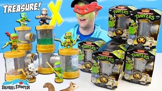 Treasure X Teenage Mutant Ninja Turtles Sewer Rescue Packs Squirrel Stampede Review!