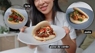 3 Rellenos para GUA BAO en (recetas rápidas y fáciles) | SoYui