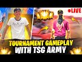 Free Fire Live - Playing Tournament With Team TSG Jods Vs Youtubers || Garena FreeFire