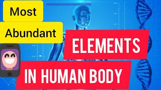 Most Abundant elements in Human body