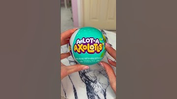 [ASMR] OPENING A *NEW* A-LOT-A AXOLOTLS MYSTERY 5 SURPRISE CAPSULE!!🫢🌊✨⁉️ (SO CUTE!🥹) #Shorts