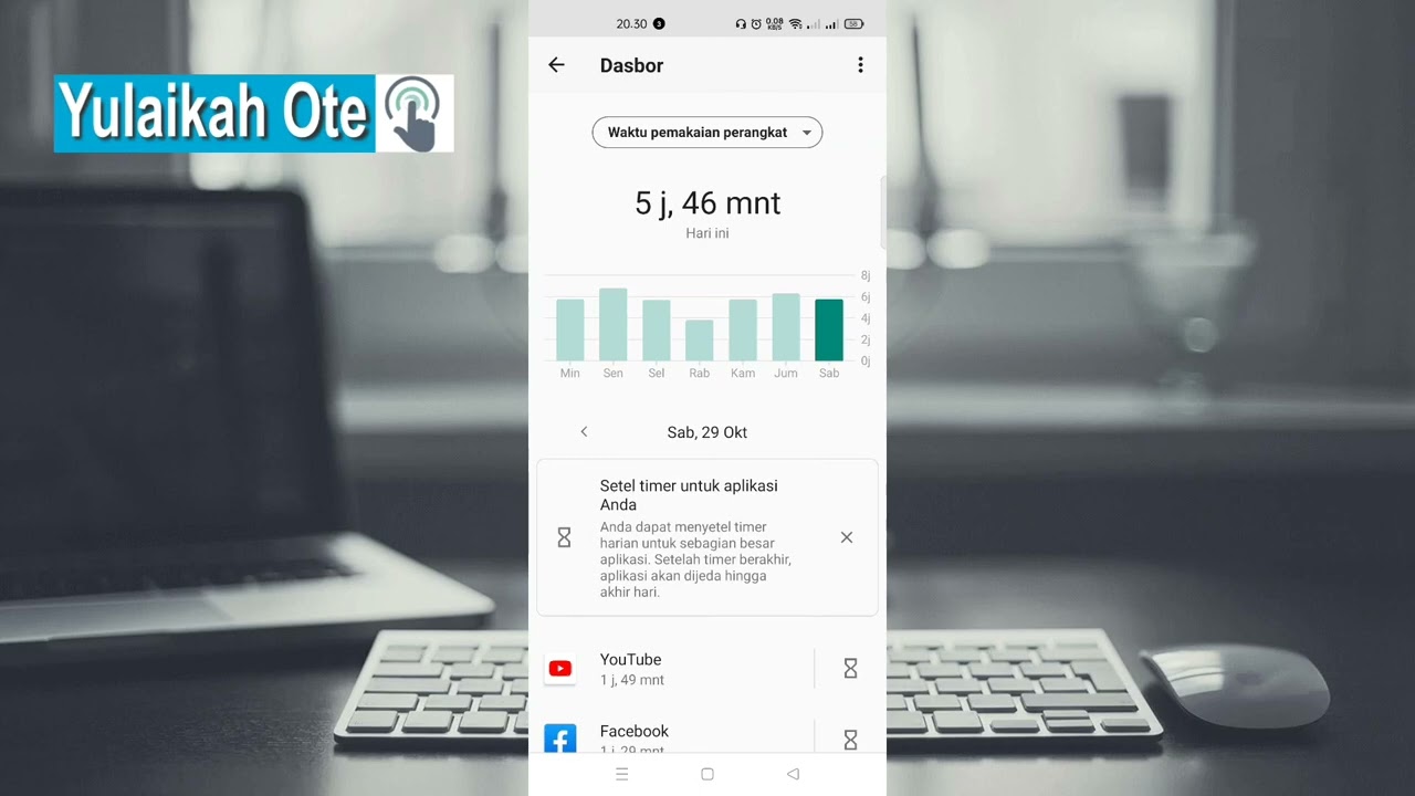 Kesehatan Digital : Cara Mengetahui Berapa Lama Kita Main Hp Setiap Hari