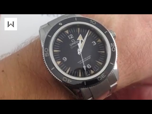 Omega Seamaster 300M Master Co-Axial Luxury Watch Review - YouTube