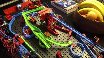 Fischertechnik Pinball XXL with trackball