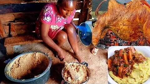 You've NEVER SEEN African village #cooking LIKE THIS 😋// #cooking the most Delicious African Food 😋 