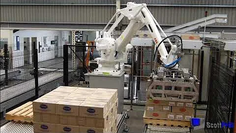 121 Robotic Palletiser - cases and trays by www.phsinnovate.com