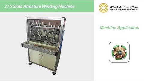 Micro Motor Rotor  3 or 5 slot armature winding machine