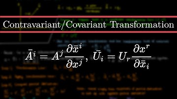 How to Transform a Contravariant and Covariant Tensor under a change of coordinates
