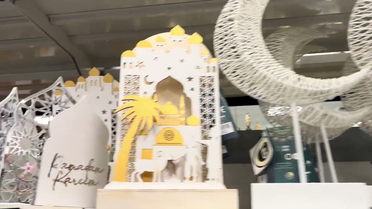 Ramadan decoration available at Woolworth Germany #germany #ramadan #ramadankareem #decoration