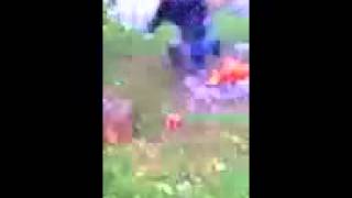 Butane can explosion