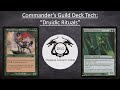 Seton, Krosan Protector (Gilt-Leaf Archdruid): Commander's Guild Deck Tech/Gameplay