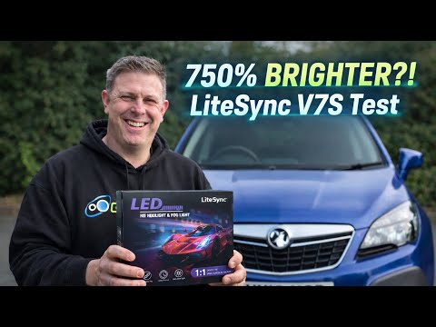 Vauxhall Mokka LED Headlight Upgrade – LiteSync V7S Install & 750% Brightness Test
