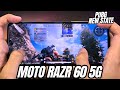 Motorola Razr 60 test game PUBG New State Max Setting | Dimensity 7400X