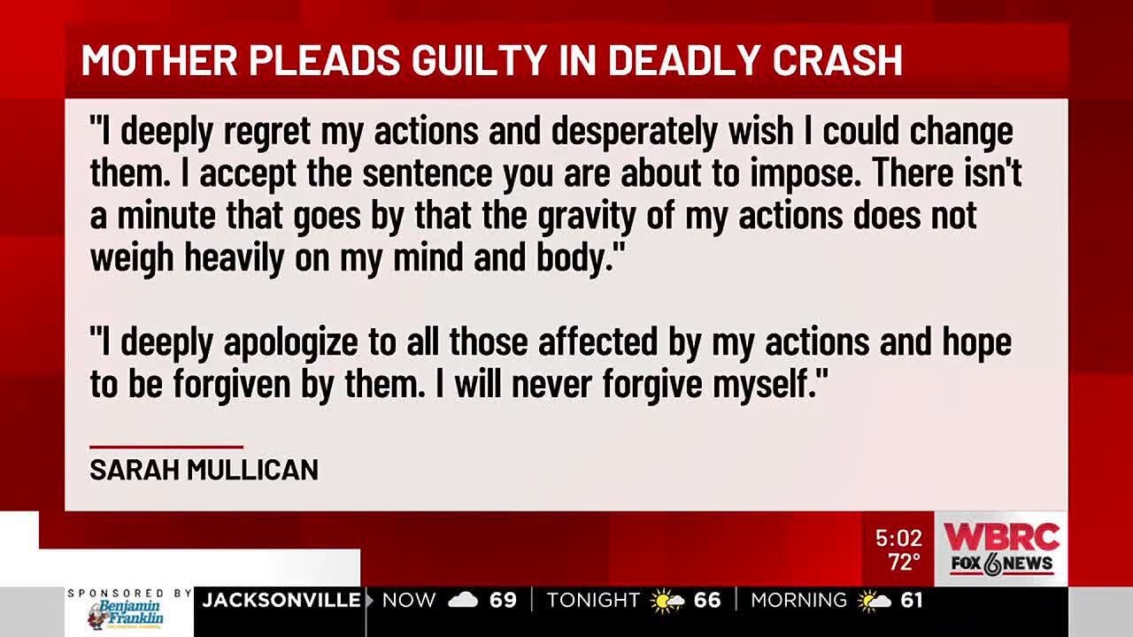 Mother pleads guilty in deadly crash - YouTube
