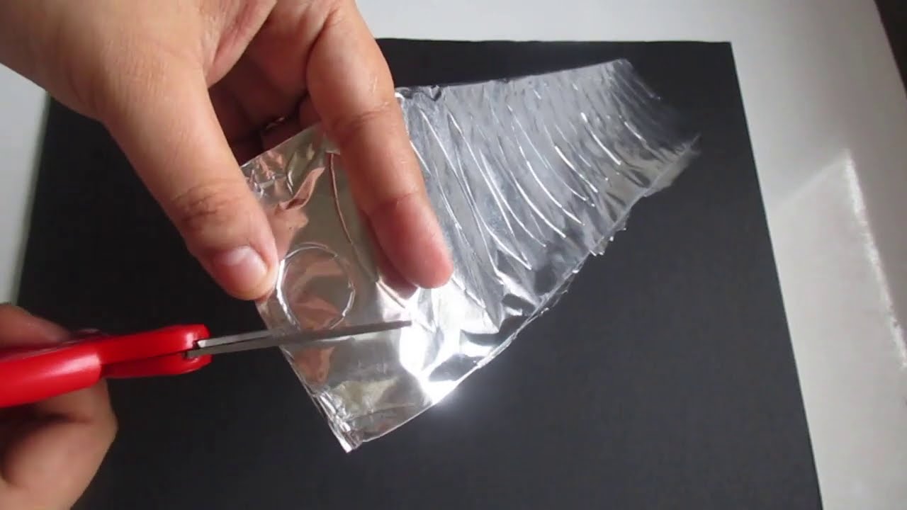Aluminium Foil Craft Ideas art and craft DIY Easy decorFoil paper