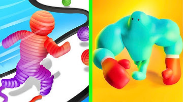 Rope Man Run Vs Punchy Race 🫣🟢Walkthrough Android iOS Gameplay RPZ23