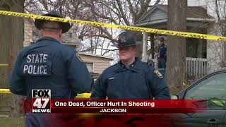 One dead, officer injured in Easter Sunday shooting in Jackson