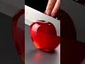Glass Jelly Apple Cutting ASMR #asmr #jellyfruits #cuttingjelly #jellycutting #glassfruit