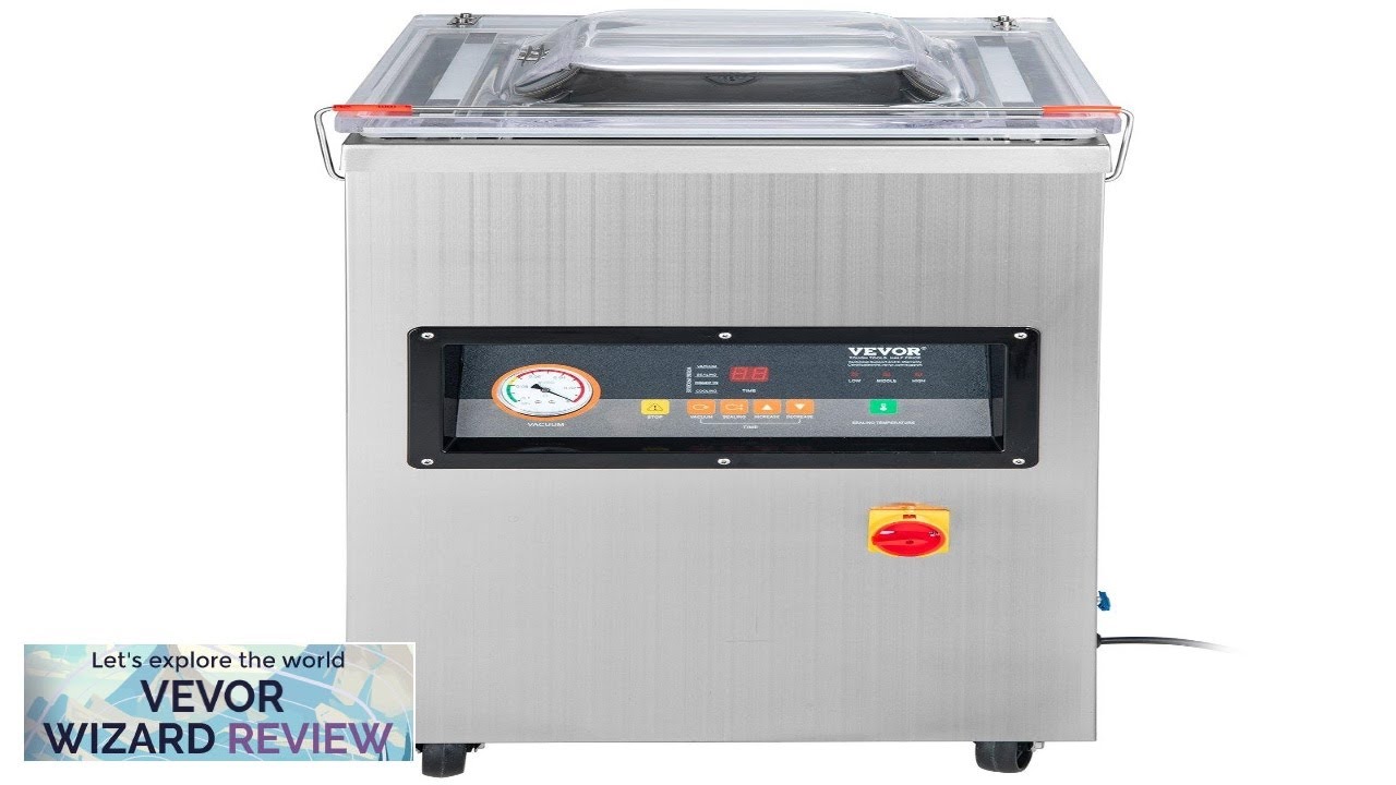 VEVOR Chamber Vacuum Sealer 600W Sealing Power Vacuum Packing Machine for Wet Review