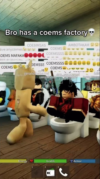 COEMS FACTORY 🤑🏭 #viral #roblox #dahood #funny #coems